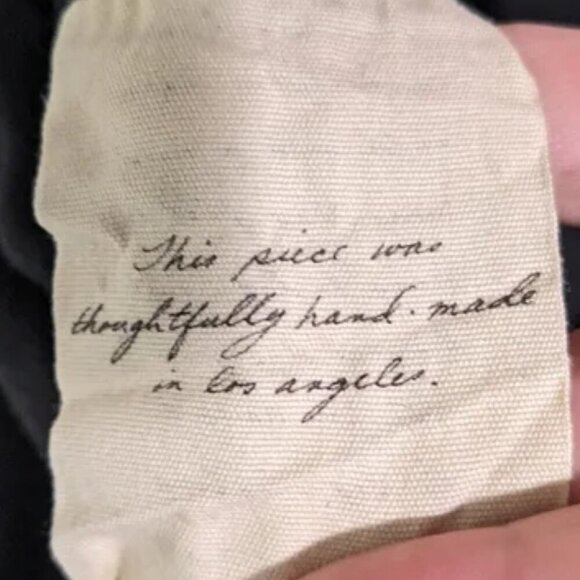 Raquel Allegra | Hi Lo Pullover In Black - Picture 7 of 12